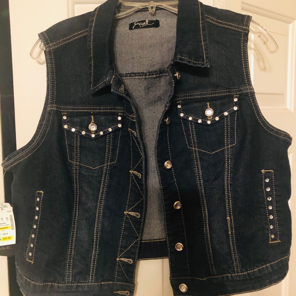 Cute Jean vest